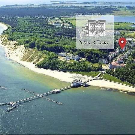 公寓 Ferienwohnung-12-fuer-6-personen-strandnah-in-sellin-auf-ruegen-villa-celia-wlan-sauna *
